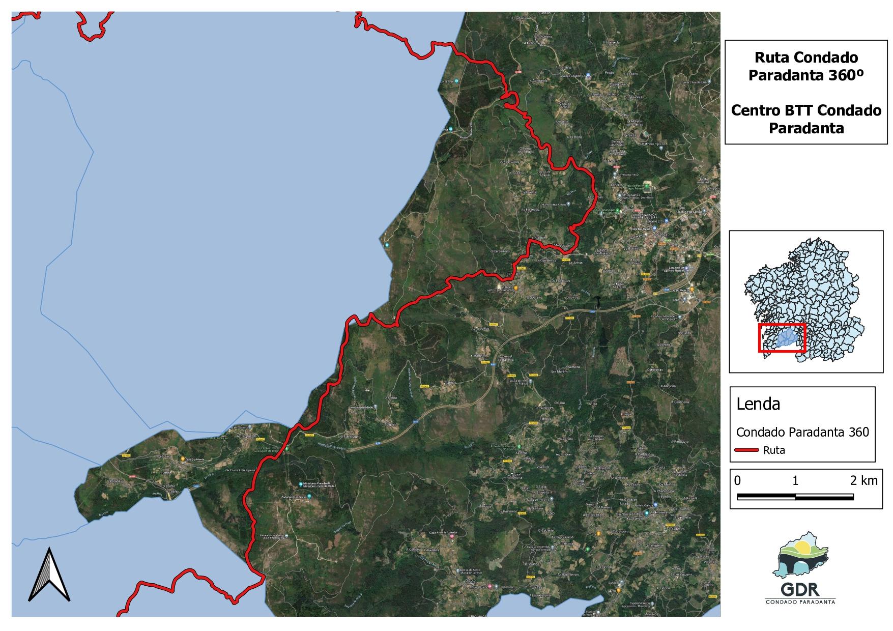 Un dos proxectos é o denominado “centro BTT Condado Paradanta” que&nbsp; porá a disposición da veciñanza e de visitantes máis de 200Km de roteiros pola Cañiza e concellos da comarca. 