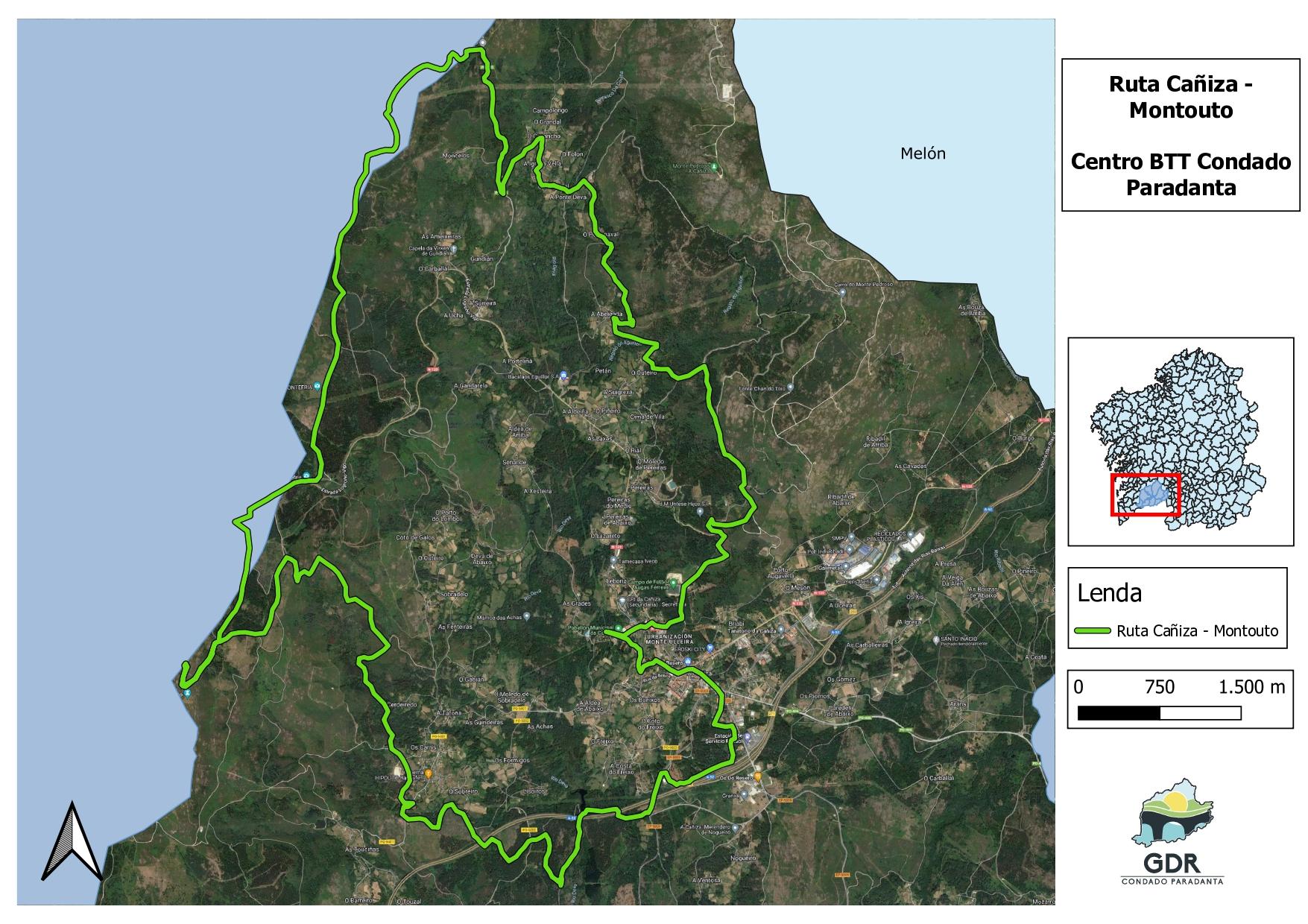 Un dos proxectos é o denominado “centro BTT Condado Paradanta” que&nbsp; porá a disposición da veciñanza e de visitantes máis de 200Km de roteiros pola Cañiza e concellos da comarca. 
