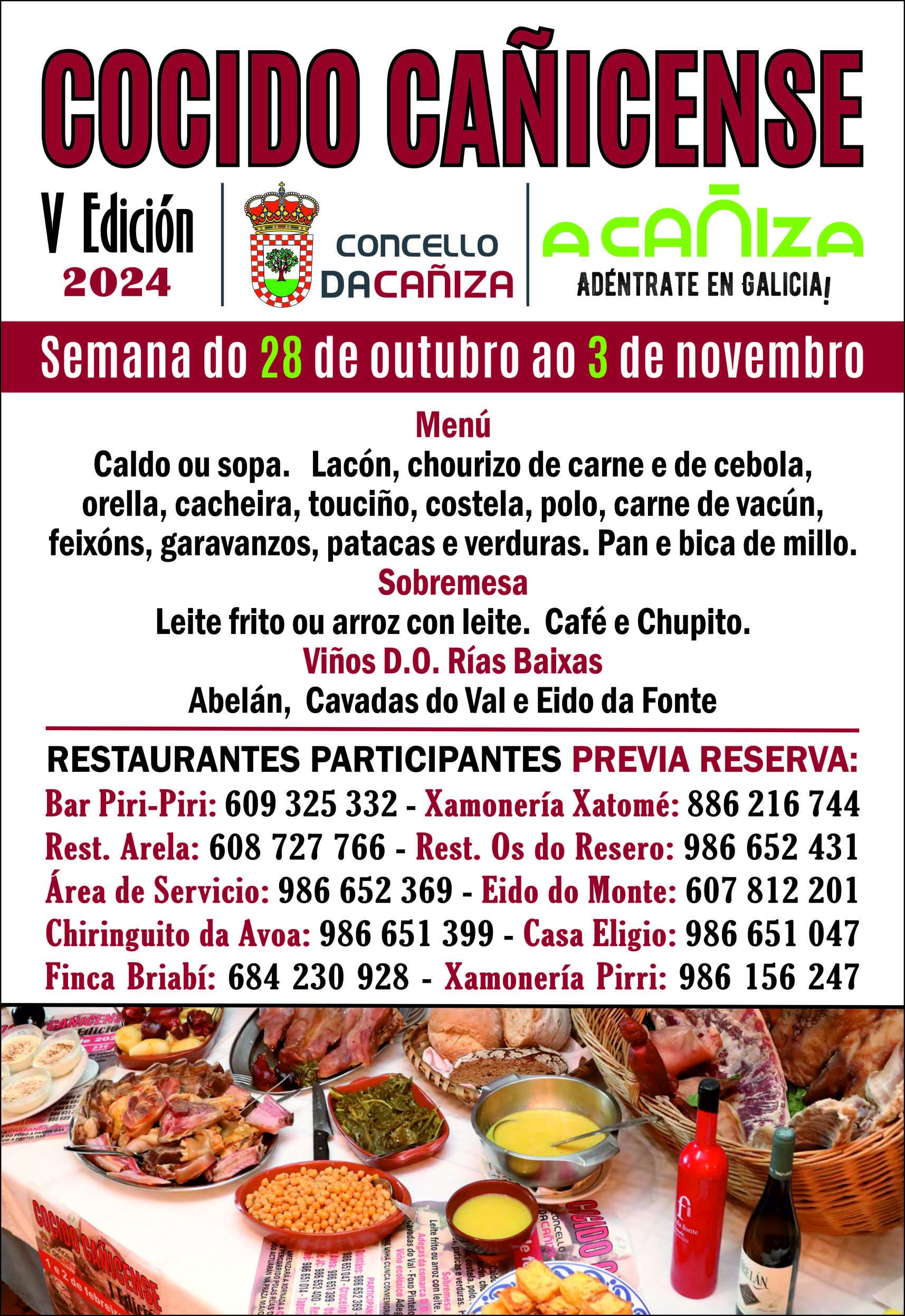 Inauguramos la temporada de los «Cocidos Cañicenses»