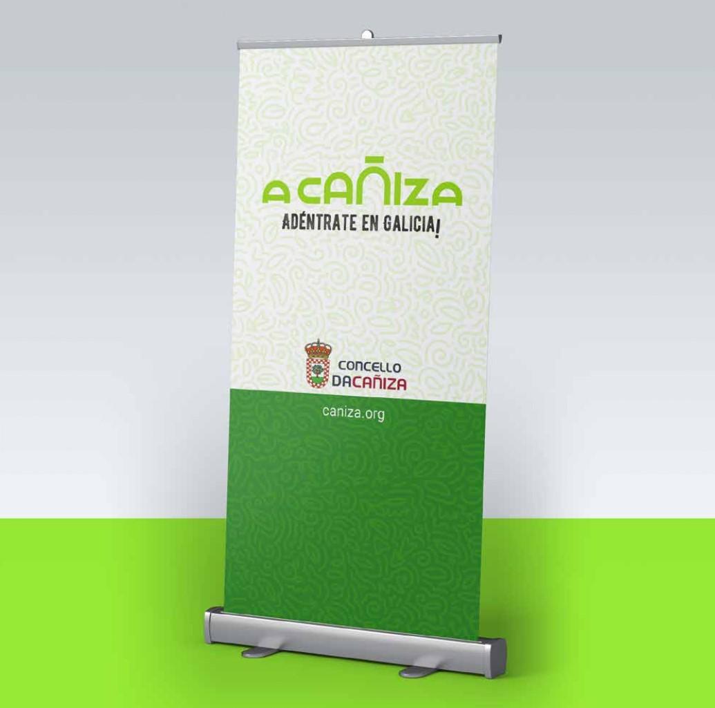 O Concello estrea unha exclusiva marca de identidade e logotipo baixo a lenda «A CAÑIZA. ADÉNTRATE EN GALICIA»