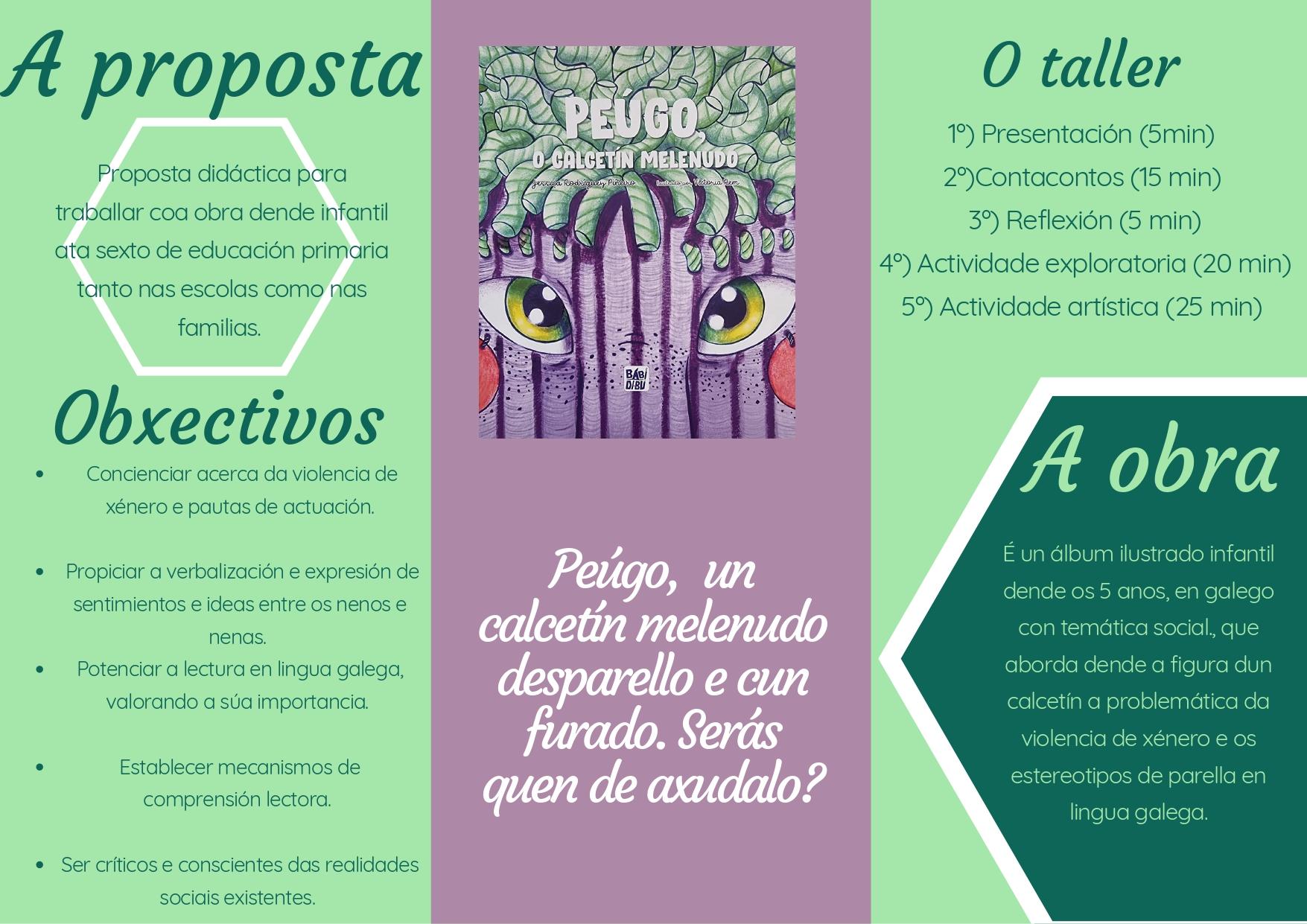 Proposta deste taller de igualdade
