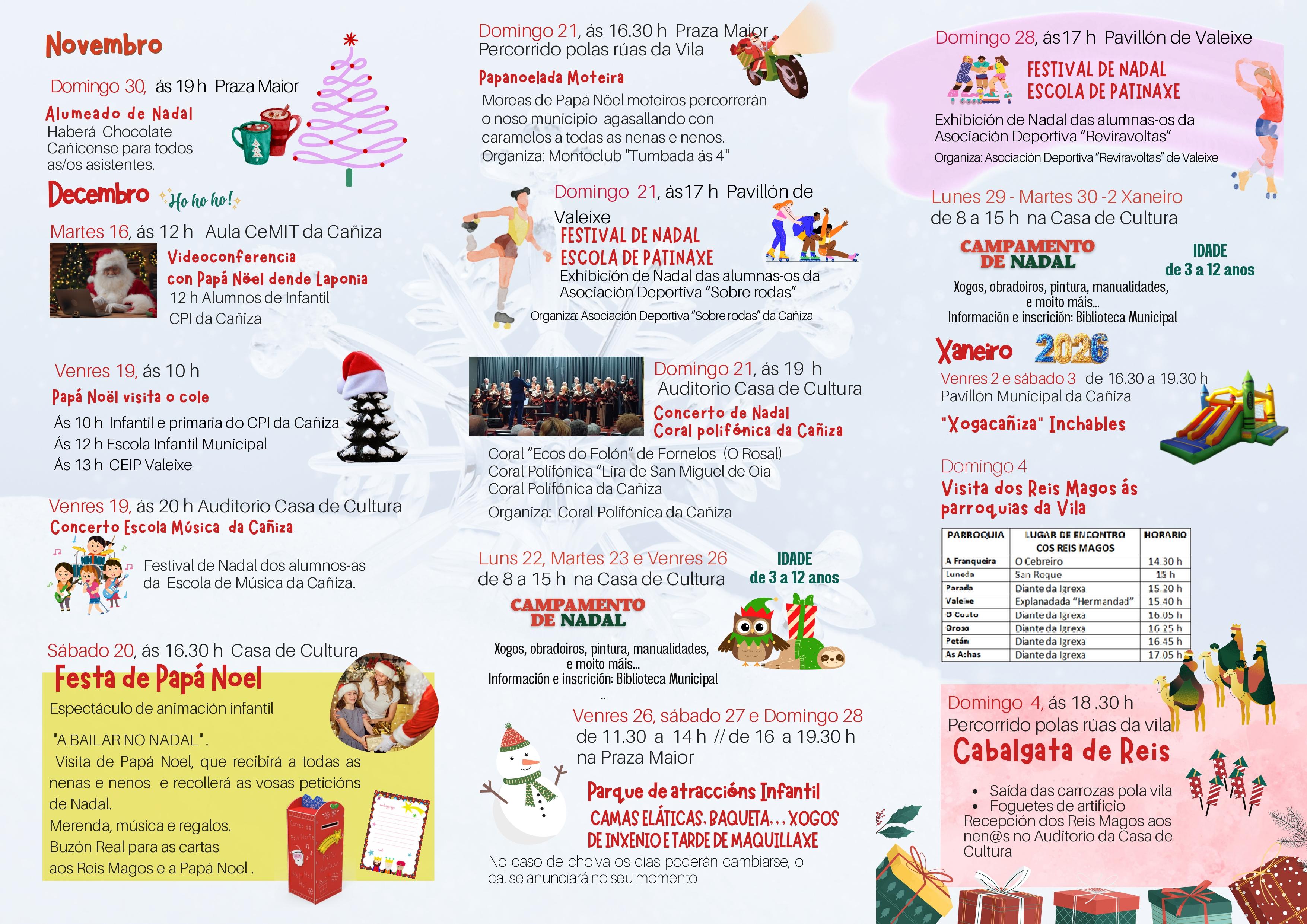 Programación Nadal 2025 & 2026