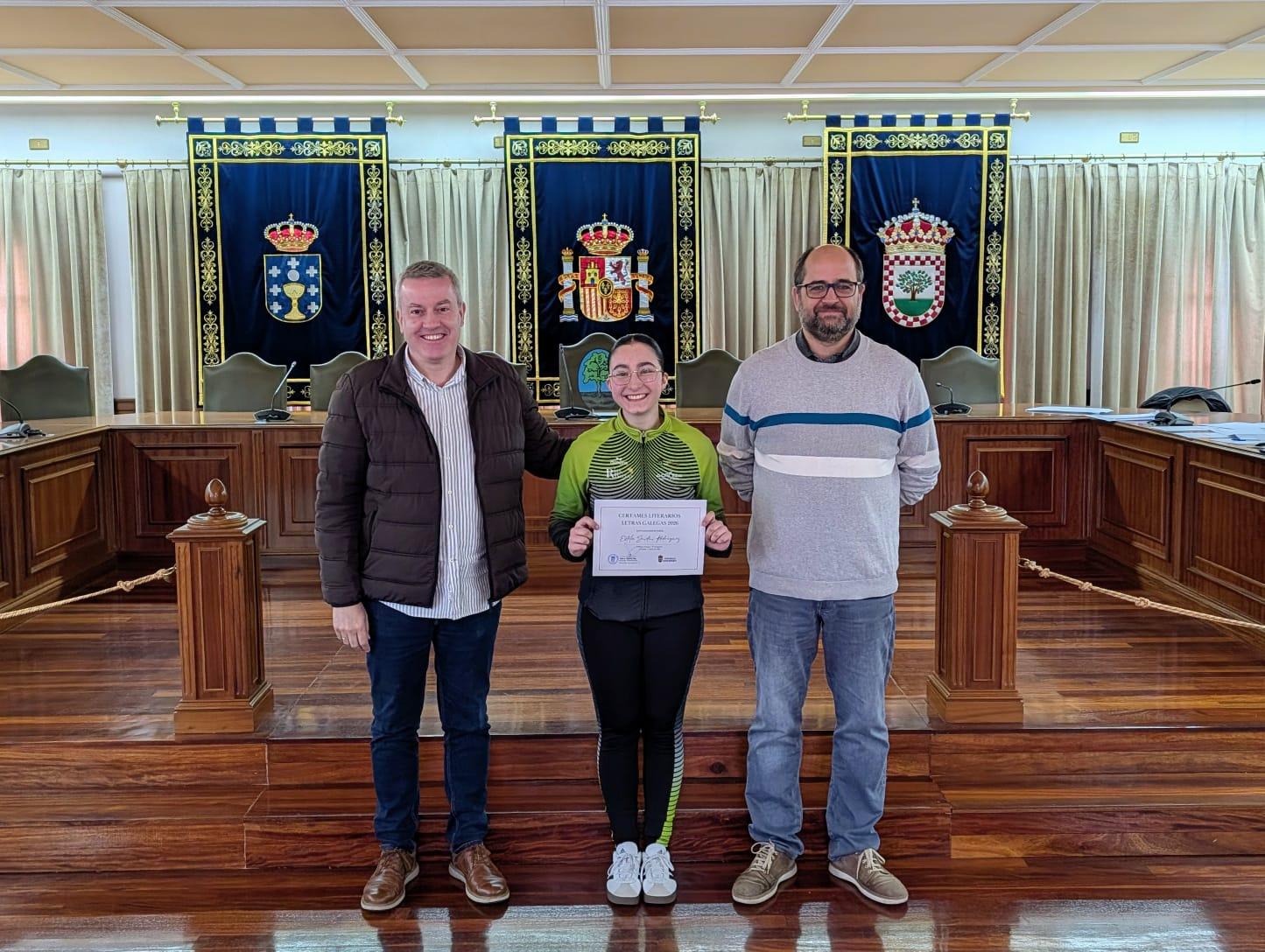 O Concello da Caniza entrega os premios dos certames literarios das Letras Galegas 2026