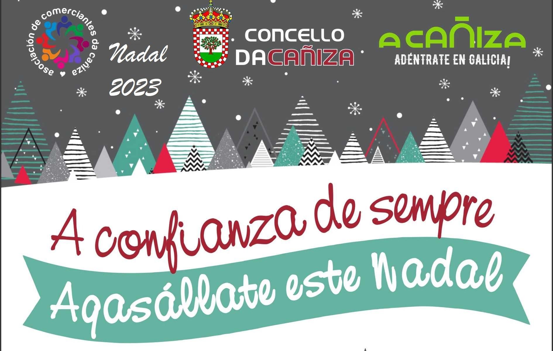 Números premiados con 50€ en vales de compra ( 5 vales por valor de 10€ cada un).  Os portadores dos números serán notificados para acudir ao Concello a recoller os vales&nbsp;o vindeiro martes, 26 de decembro de 2023, ás 10.00h no Salón de Plenos do Concello (2º andar).&nbsp;