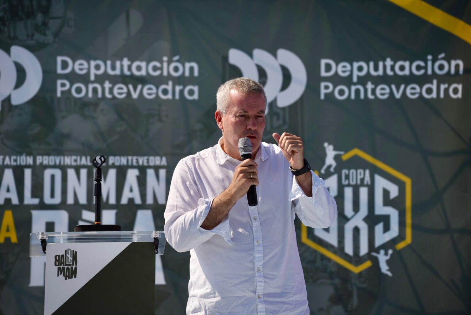 A Cañiza participa na Copa 5x5 de Balonmán na Rúa “Deputación de Pontevedra” organizada polo organismo provincial en colaboración coa Federación Galega de Balonmán
