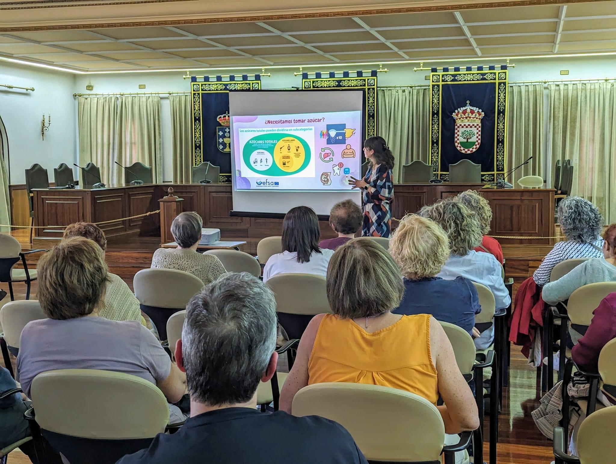 Charla sobre nutricion