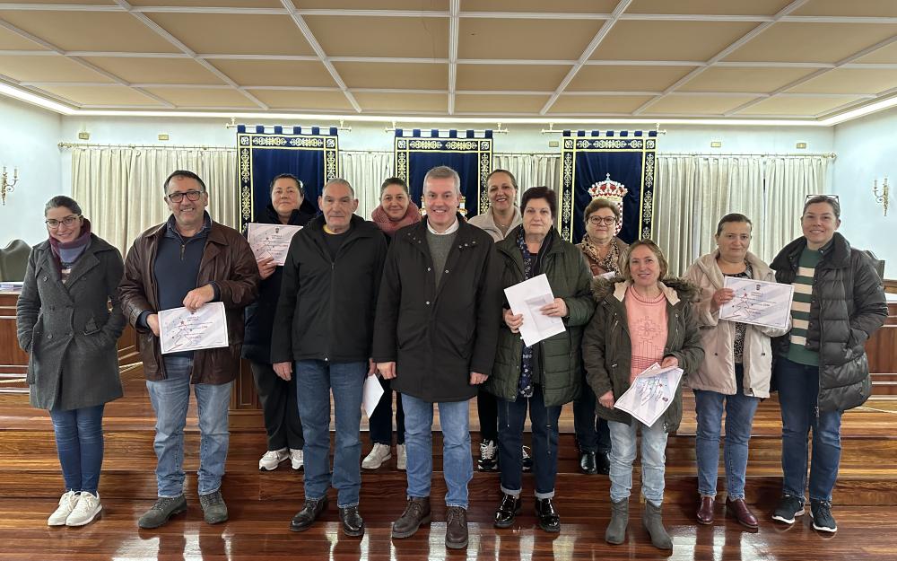 Esta mañá fixemos entrega dos 3º premios da Campaña de Apoio ao Comercio Local «A Confianza de sempre, agasállate este Nadal»