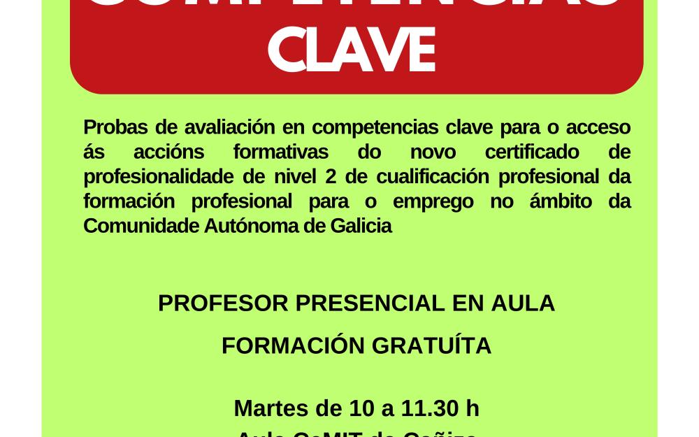 COMPETENCIAS CLAVE. Curso 2024 -2025