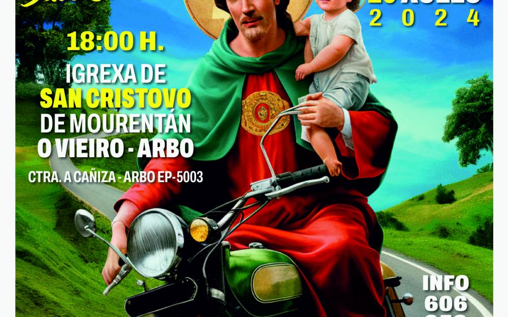 XIII Xuntanza Moteira 2024, «organizada polo Motoclub Tumbada ás 4»