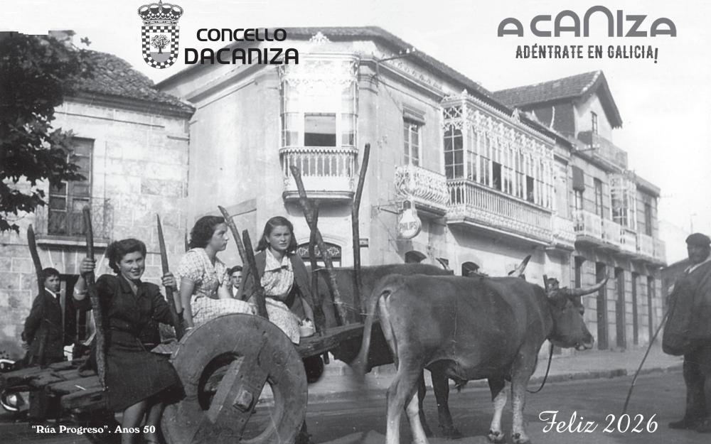 Presentamos o Calendario 2026 do Concello da Cañiza