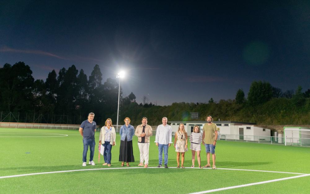A piques de rematar as obras de reforma do campo de fútbol de Augas Férreas