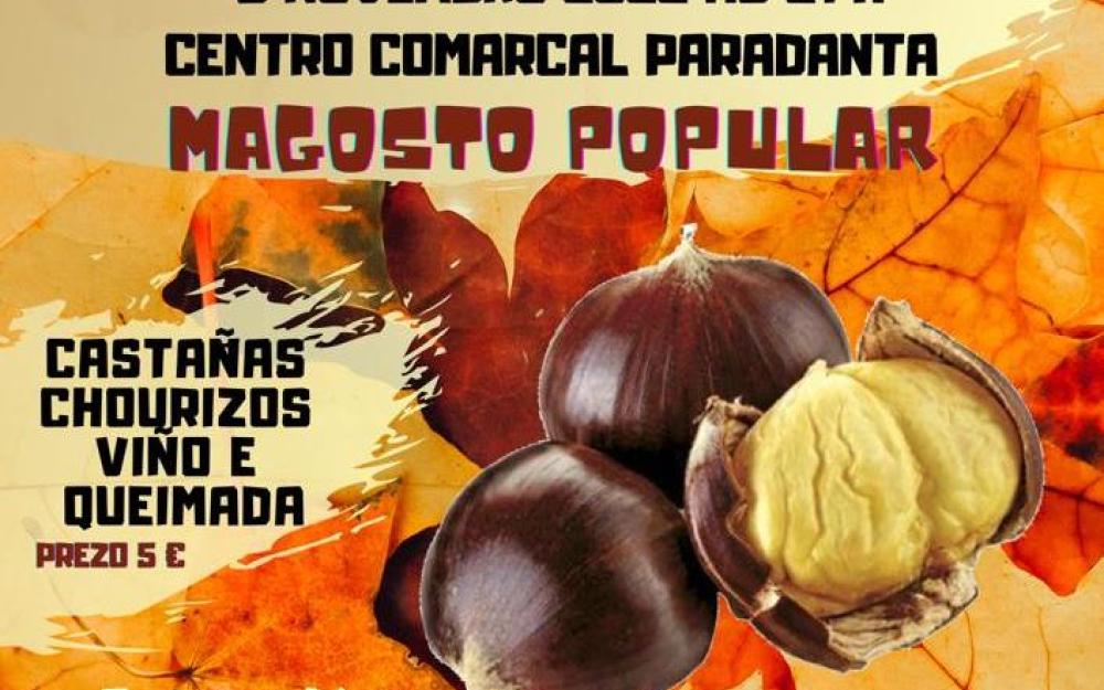 Inauguramos Nnovembro celebrando o Serán da Castaña o sábado día 5 a partires das 21h no Centro Comarcal A Paradanta