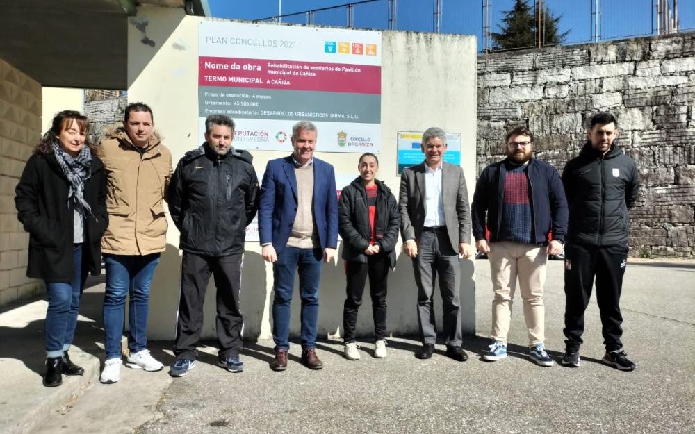 O Concello renova os vestiarios do pavillón deportivo «CARBALLO DO MARCO» grazas ao PLAN CONCELLOS DA DEPUTACIÓN