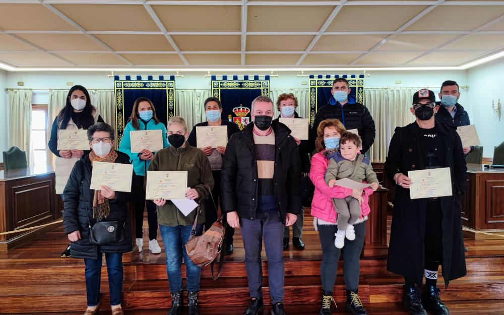 Entregamos os premios do 4 sorteo da campaña de Nadal de Comercio