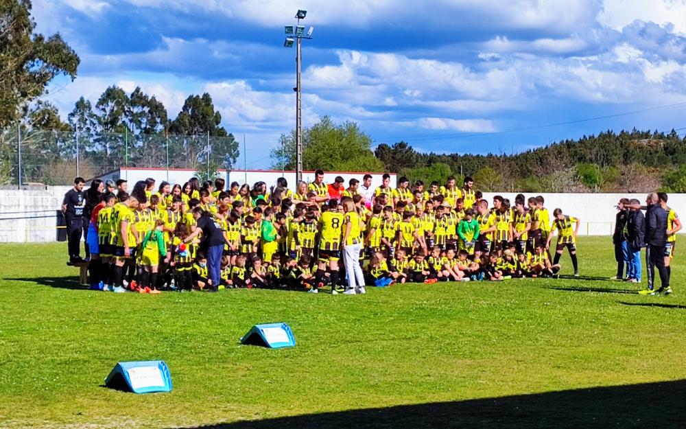 Asistindo á presentación da tempada 2021-2022 do Clube de Futbol Cañiza