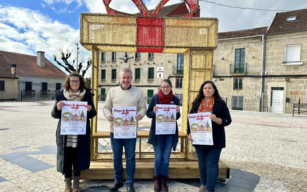 Presentamos a actividade navideña “parque de atraccións infantil”