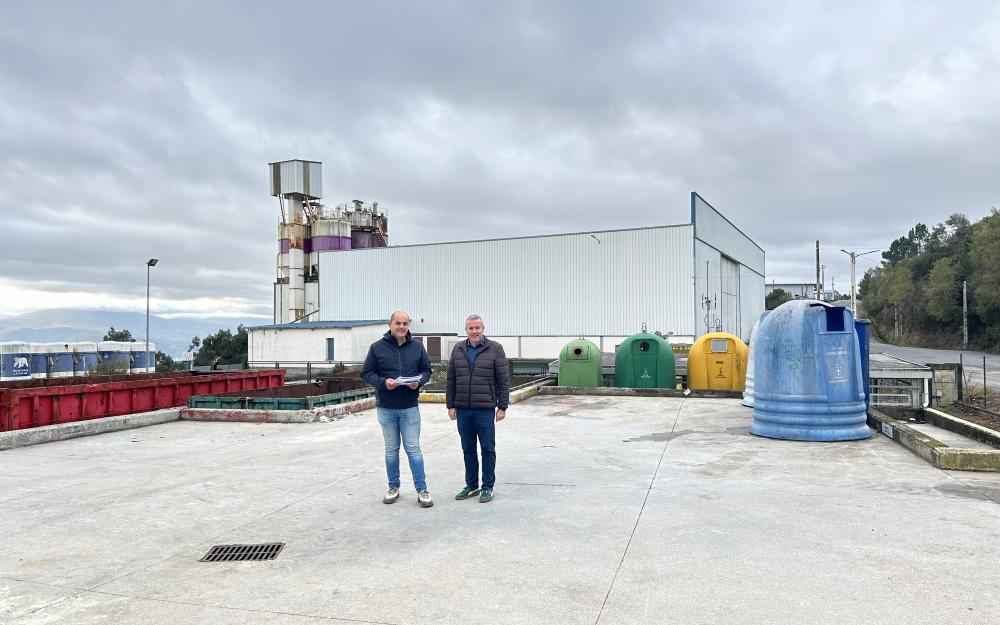 O Concello da Cañiza reforma o Punto Limpo municipal para mellorar a xestión dos residuos e a seguridade da instalación