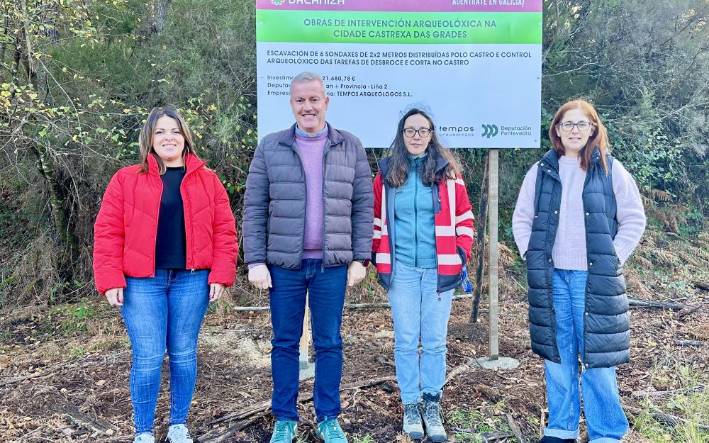 Comeza a prospección arqueolóxica na « Citania Castrexa das Grades »