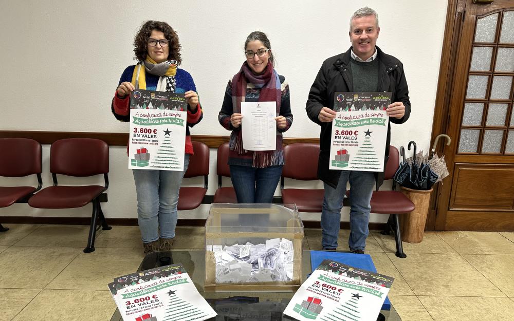 Números premiados no 3º sorteo da campaña «A Confianza de sempre, agasállate este Nadal» celebrado este 15 de xaneiro