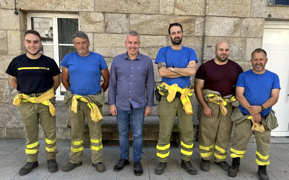 Dende o 8 de xullo o Concello ten operativa a brigada de prevención e defensa contra incendios forestais 