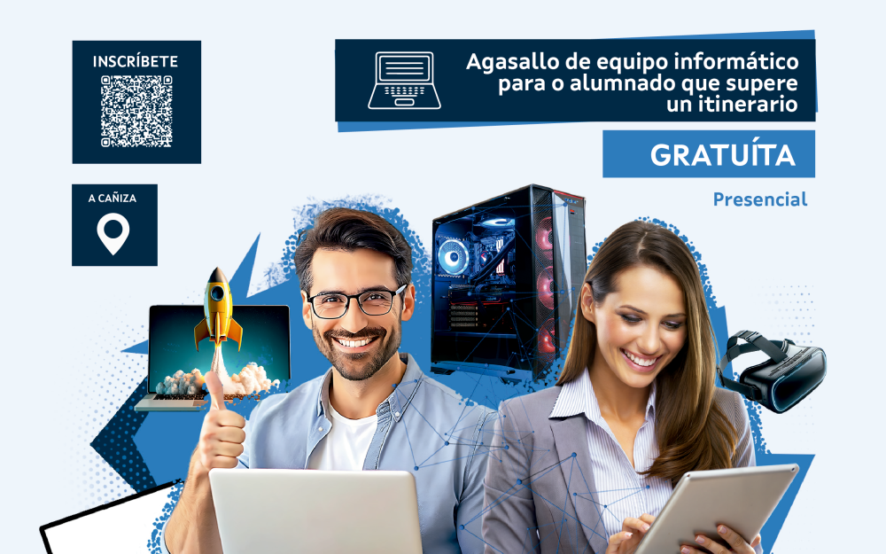 Subimos outro nivel na formación en competencias dixitais co proxecto «DIXIGAL». NIVEL AVANZADO