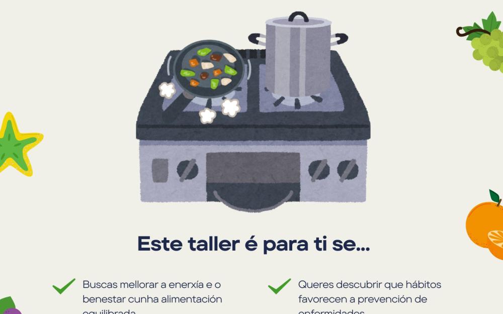 Novo taller do Programa Clara: Cociñando saúde 