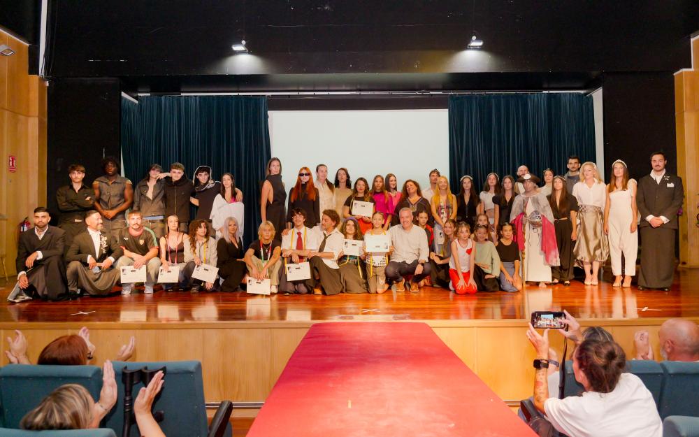 A Caniza celebrou a XI edición do Desfile de Moda «Curso de Deseño e Patronaxe de Cristóbal Vidal»