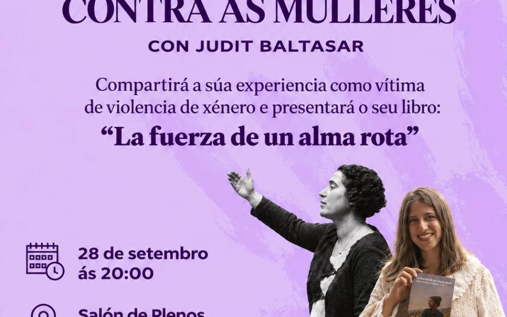 Presentacion do libro de Judit Baltasar "La fuerza de un alma rota", dentro do Programa «CLARA»