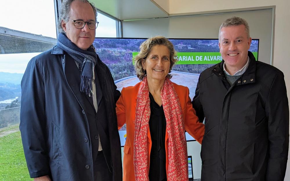 O Alcalde asistiu hoxe en Melgaço (Portugal) á inauguración da “Iª Fase do Parque de Nova  Geração” na Zona Empresarial de Alvaredo