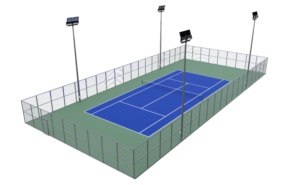 O Alcalde anunciou esta maña a reforma integral das pistas de tenis municipais