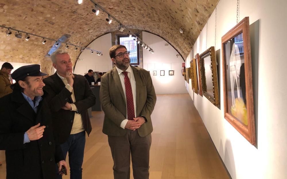 Un ano máis acompañamos en Ávila ao artista Diego De Giráldez na inauguración da súa exposición “De los primeros dibujos a la pintura actual”  