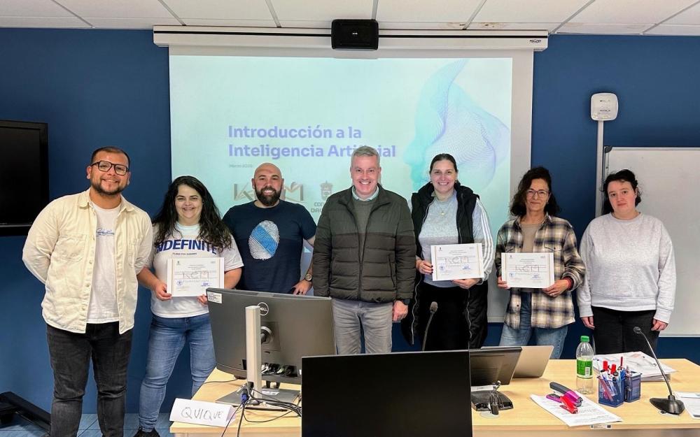 Clausuramos o curso de "INTELIXENCIA  ARTIFICIAL. Nivel Básico". 