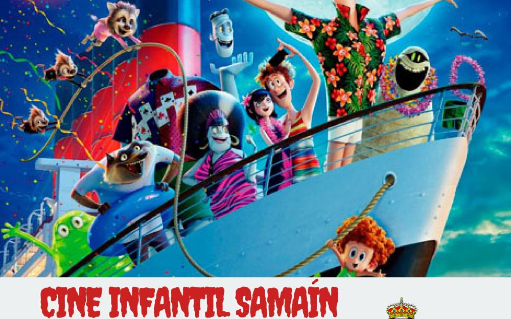 SAMAIN. Cine infantil coa proxección da película «HOTEL TRANSILVANIA 3»