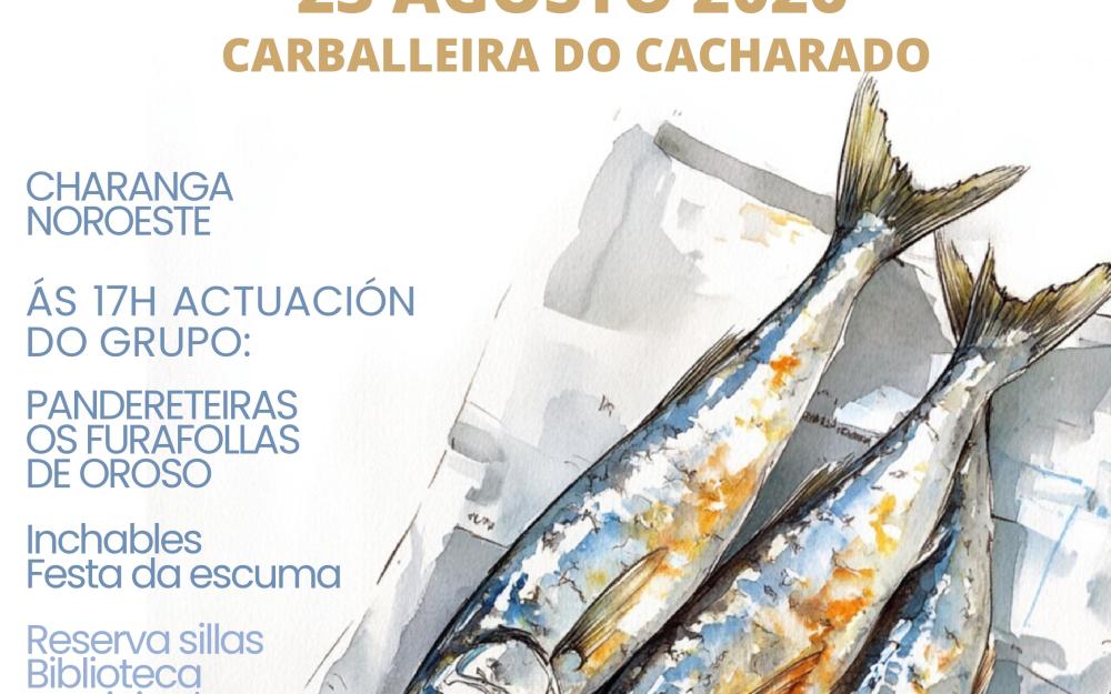 SARDIÑADA. Xantar popular con sardiñas e churrasco de vitela da Paradanta