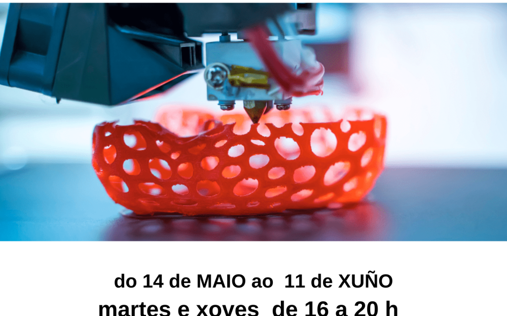 Curso de deseño e impresión en 3D