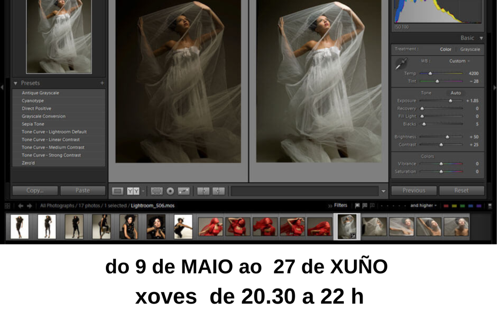 Curso de edición e retoque fotográfico