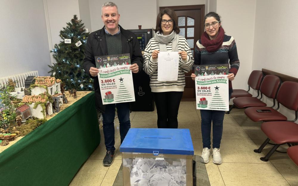 numeros premiados no 2º sorteo da campaña de Nadal de apoio ao noso comercio  celebrado o 29 de decembro