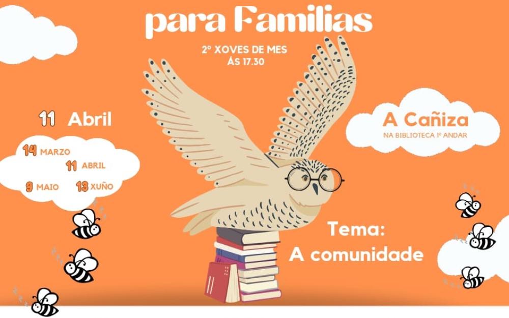 Nova sesión do «Clube de Lectura para Familias». Tema elexido: A Comunidade