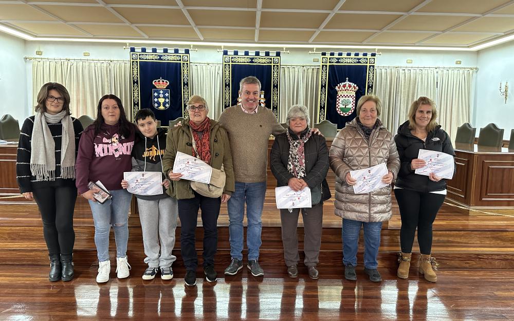 Entrega de premios do 1º Sorteo da campaña de Nadal de apoio e impulso do comercio local 2023