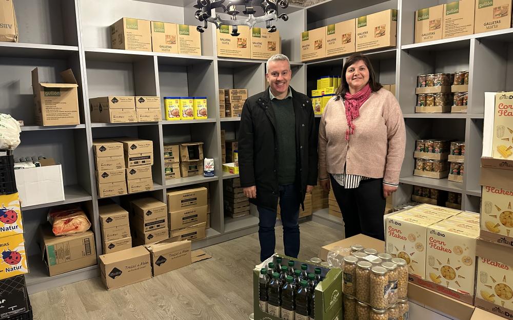 O Concello entregou neste ano 9.470,75 kilos de alimentos ás familias incluidas nos Programas de Acción Social Municipal