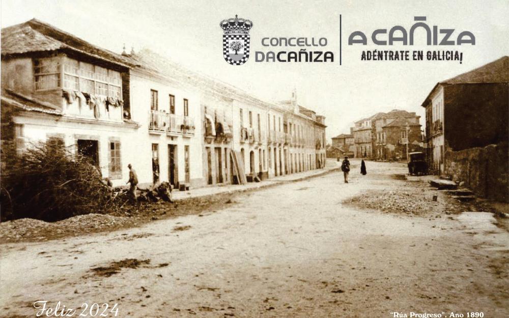 Calendario do Concello da Cañiza para o ano 2024