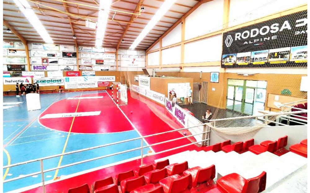 Adxudicamos as obras de acondicionamento dun ximnasio no interior do Pavillón de Deportes da Cañiza
