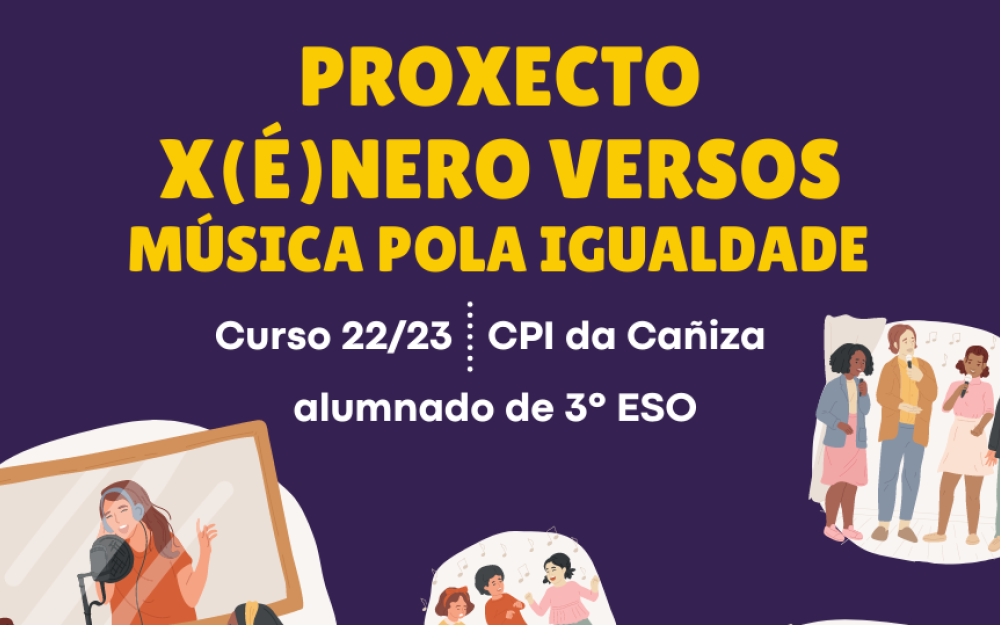 Iniciamos o proxecto Xenero versos, música pola igualdade