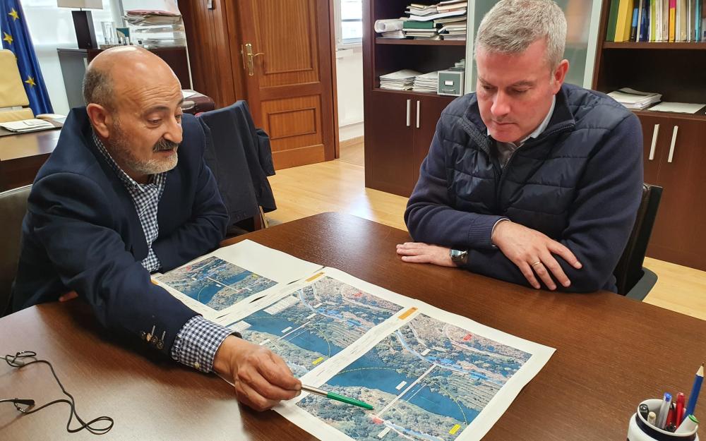O Alcalde consigue a colaboración da Confederación Hidorgráfica Miño Sil para estudiar os problemas de depuración e saneamento do Concello