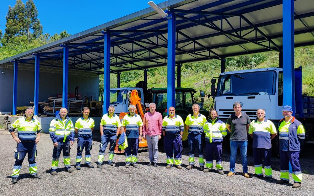 traballadores do Concello contratados a traves das politicas activas de emprego 2022.