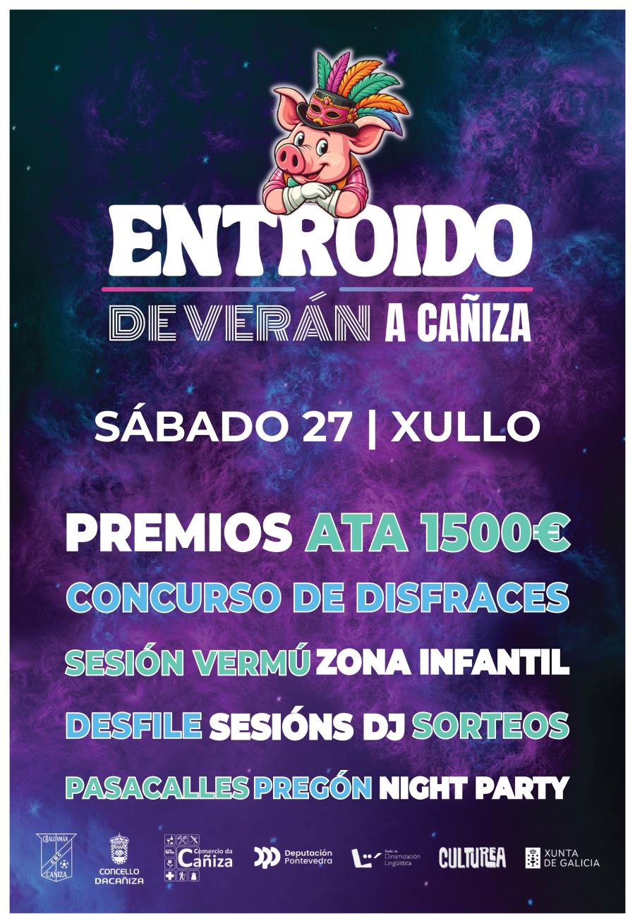 A Cañiza xa está preparada para celebrar a III edición do "Entroido de Verán", organizado polo Club Balonman Cañiza