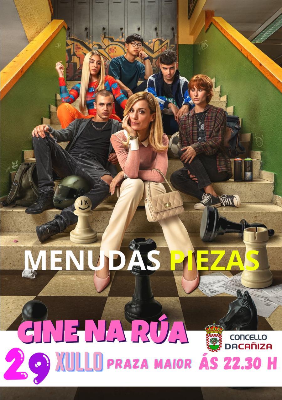 Cine na Rúa: proxección da película "Menudas Piezas" na Praza Maior