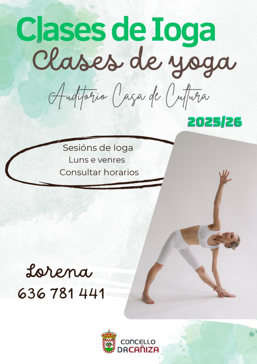 Clases de Ioga. Tempada 2025/2026