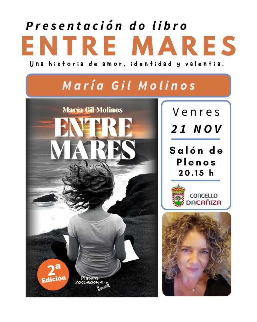 Presentación do Libro "Entre Mares" de María Gil Molinos