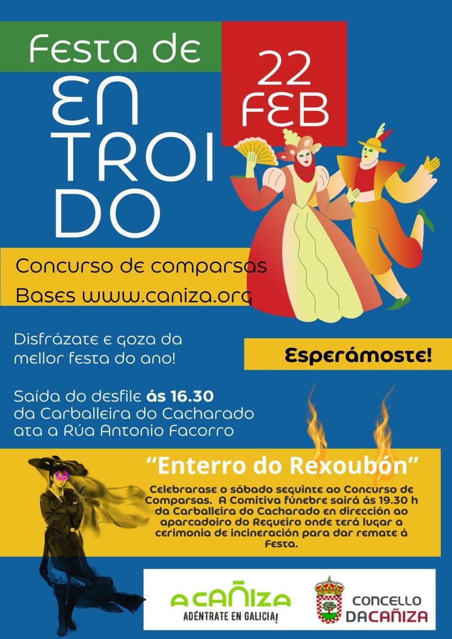 ENTROIDO 2026 - CONCURSO DE COMPARSAS.  Domingo, 22 de febreiro de 2026